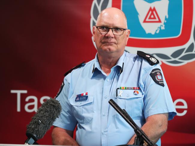 Tasmania Fire Service deputy chief officer Bruce Byatt. Picture: NIKKI DAVIS-JONES