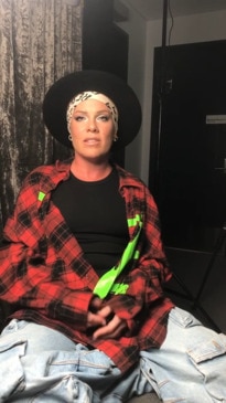 Rock star Pink shares why she adores Australia