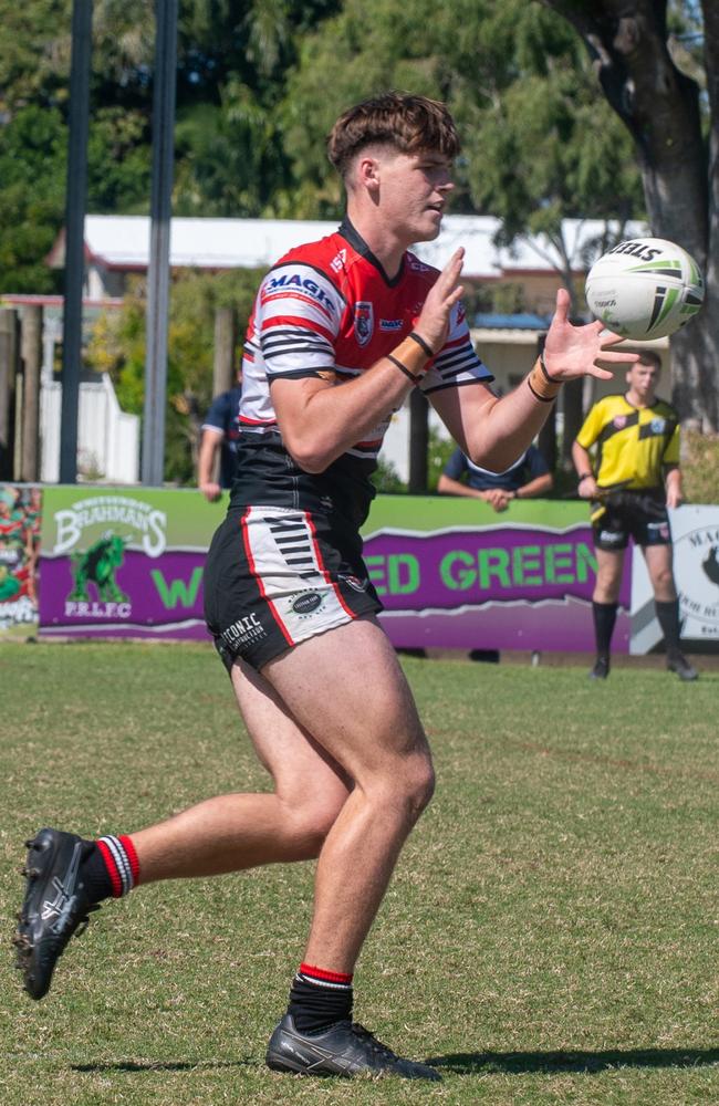 Wil Hope Kirwan at St Patrick's College vs Kirwan State High School 2024 Aaron Payne cup. Northern Conference. Thursday 15 August 2024 Picture: Michaela Harlow