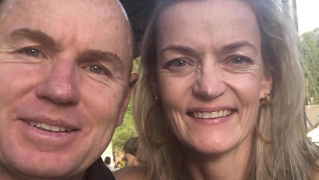 Millionaires Katey and James Neville Smith are pushing for the Mornington Peninsula to be excluded from lockdown.