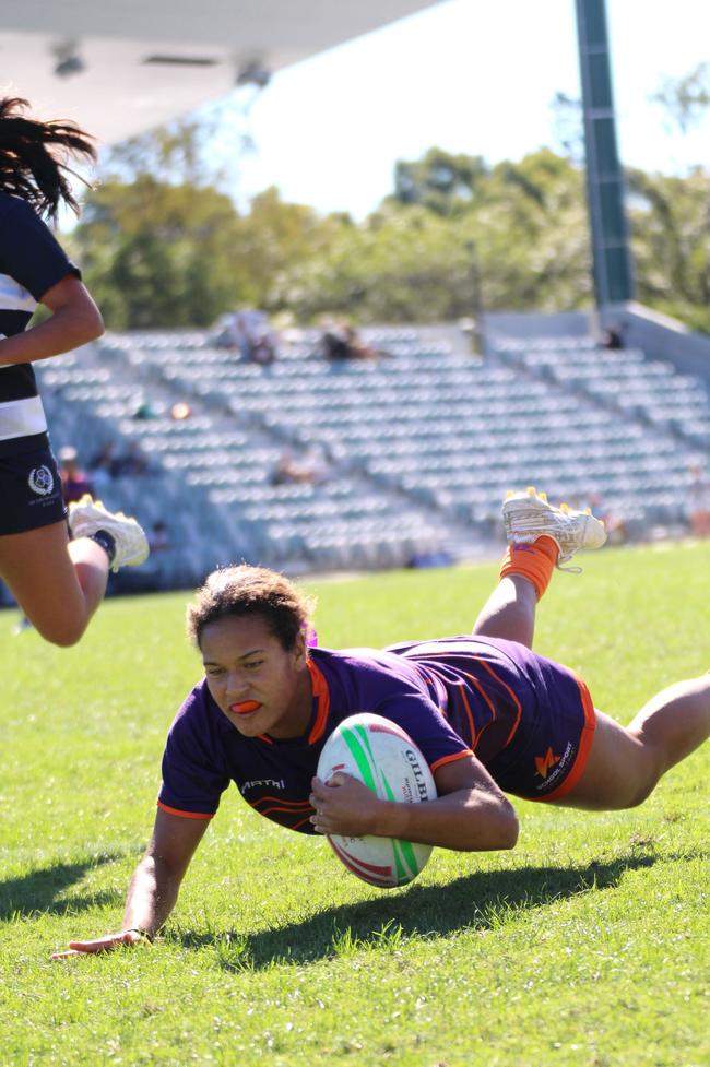 QRSS Girls 7s State Championships action at Ballymore Stadium on Sunday June 2, 2024.
