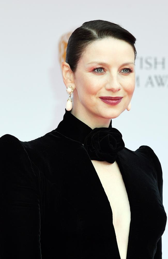 Caitriona Balfe attends the EE British Academy Film Awards 2022 at Royal Albert Hall. Picture: Getty Images