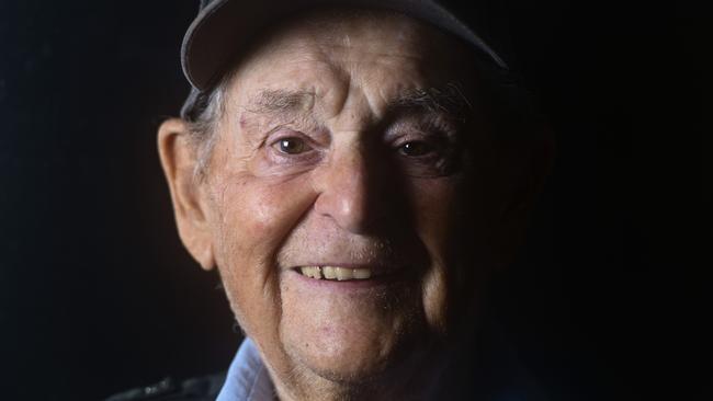 Max Murphy, 88, was an anti-aircraft gun ammunition runner during the Bombing of Darwin.