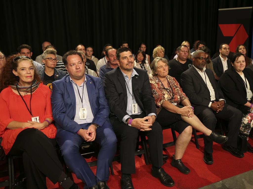 Eleven of 48 undecided voters in the audience said they were not won over by either leader after the debate. Picture: Nic Ellis /The West Australian