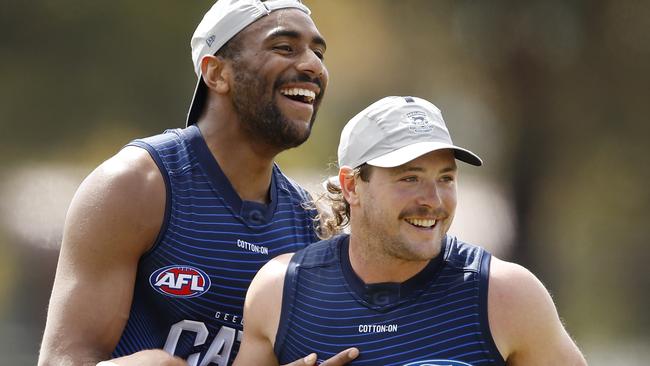 Jack Steven has impressed on the track during pre-season for Geelong.