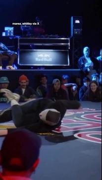 Aussie breakdancer who lost to Raygun goes viral