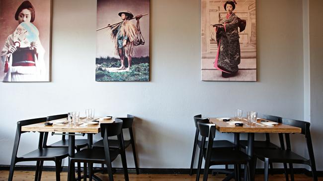 The dining room has been given a Kyoto-themed makeover. Picture: Adam Yip