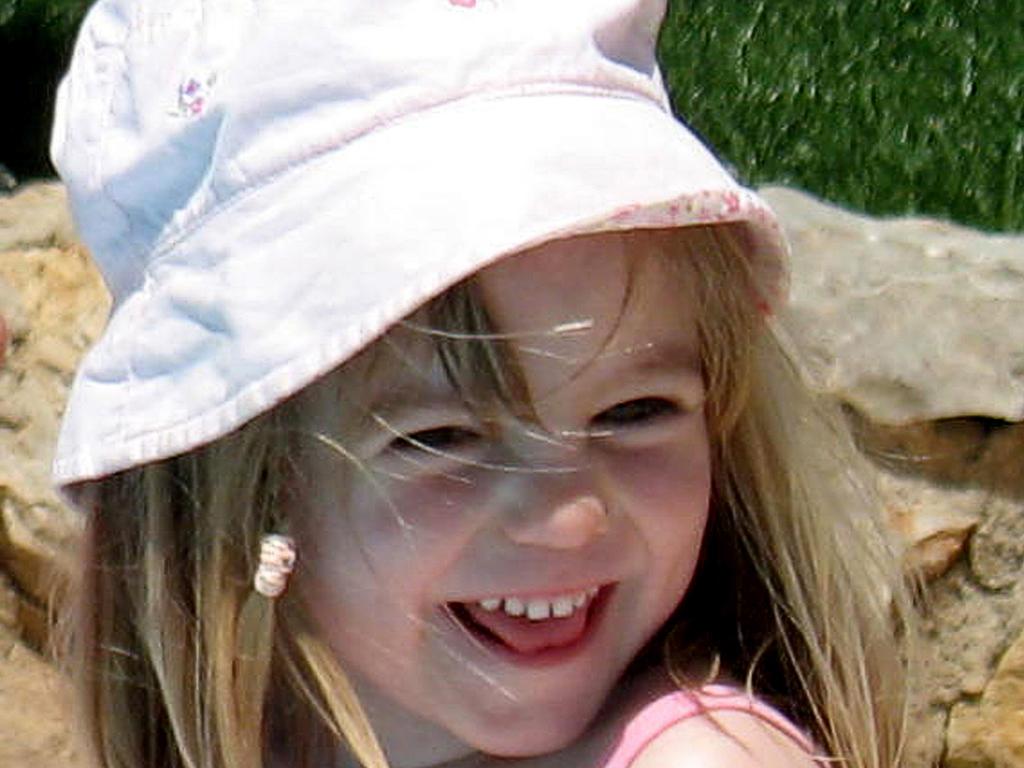 The last photo taken of missing British girl Madeleine McCann at age 3.