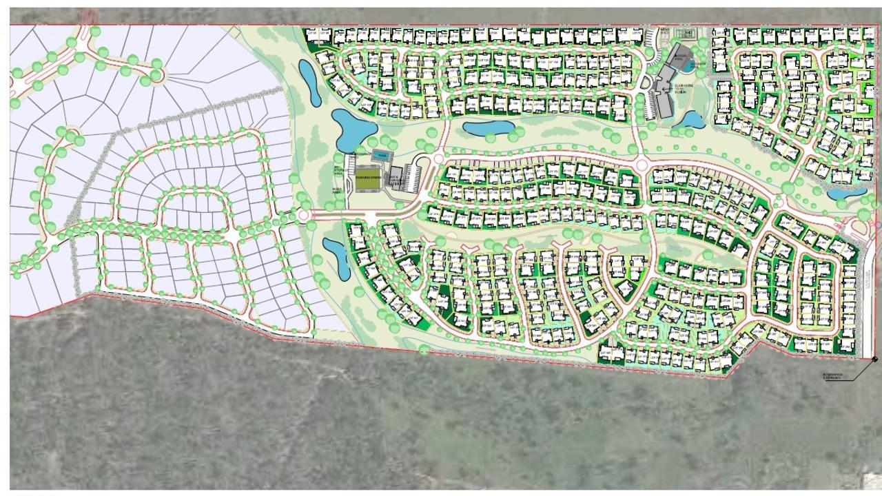 Site plan for the development at 73 Limestone Creek Road, Inverness.