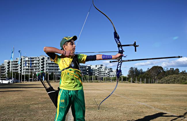 Giorgio Vasiliades wants to qualify for the junior world titles. Picture: Adam Yip