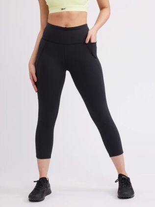 Lux 3/4 Leggings with Pockets. Image: Reebok