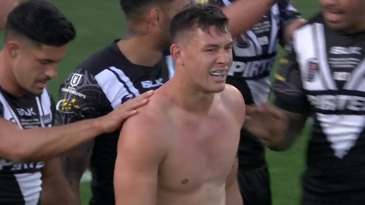 With a body like that, who needs a shirt? Photo: Fox Sports