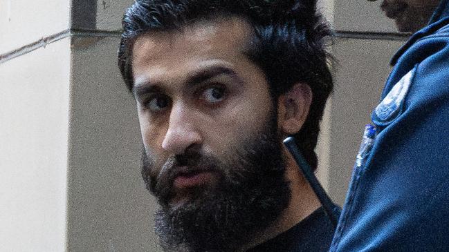 Bail application for Adris Kheyali accused of the murder of notorious bikie Mohammed Akbar Keshtiar, known as Afghan Ali. Picture: Jason Edwards