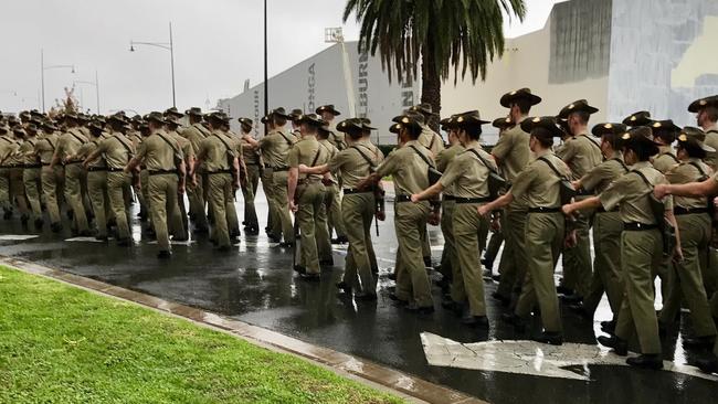 Wodonga's Anzac Day march has been cancelled due to COVID-19 restrictions.