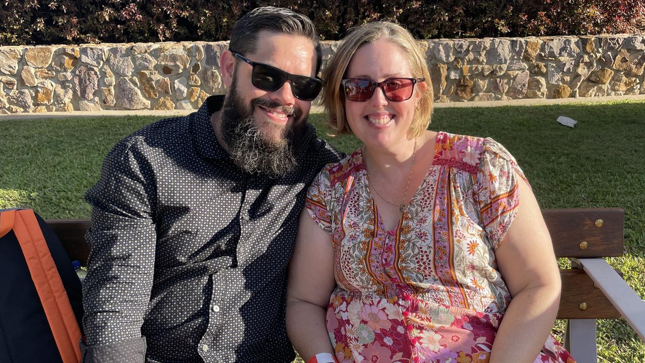Clint and Nadine Ridgley at the Relish Food & Wine Festival.