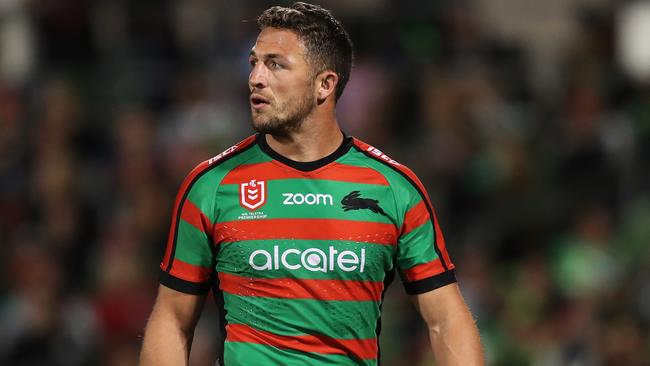 Sam Burgess’s medical retirement could free-up plenty of cap space. Picture: Brett Costello