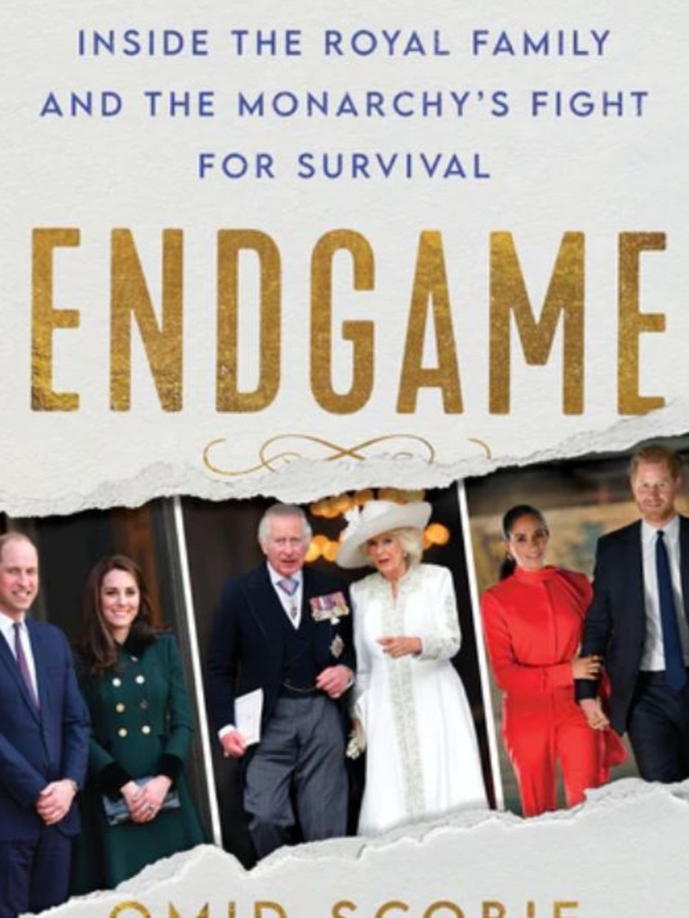 Endgame is an explosive new book about Harry and Meghan. Picture: Harper Collins