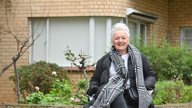 Hopeful tenant Krystayna outside one of the 40 rental opens she has been to in the past two months. Despite having no joy so far, she remains hopeful. Picture: Keryn Stevens