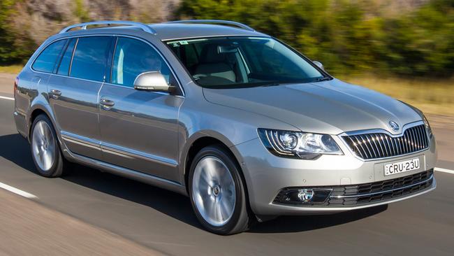 The Skoda Superb wagon is a good safe bet for a second-hand vehicle. Picture: Supplied.