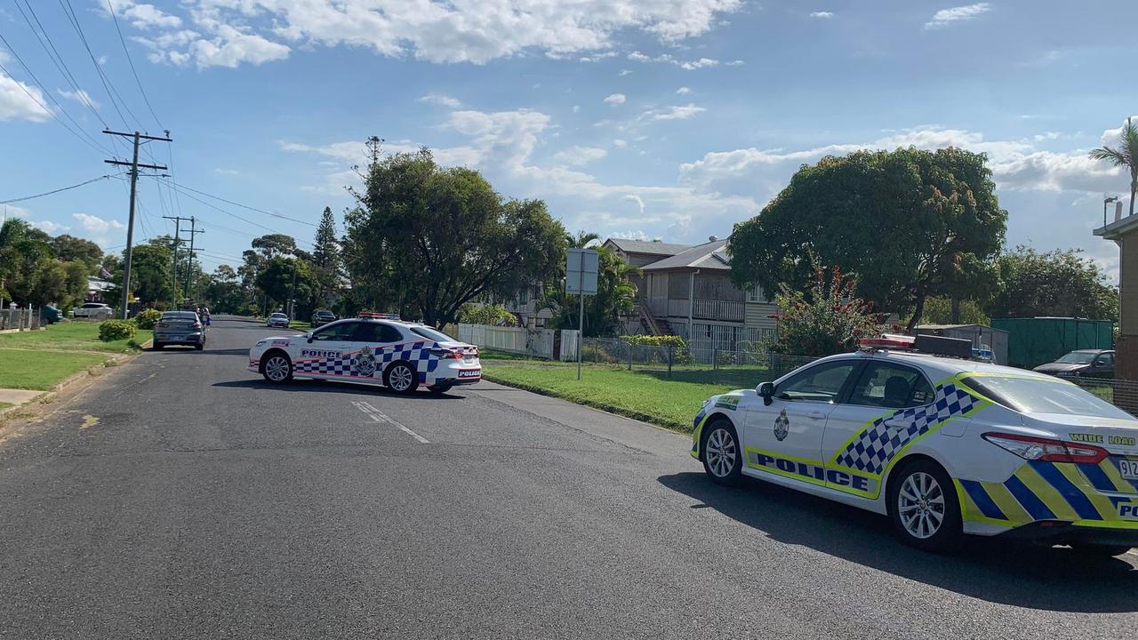 Police cordoned off a Rockhampton street during an incident on Tuesday afternoon.