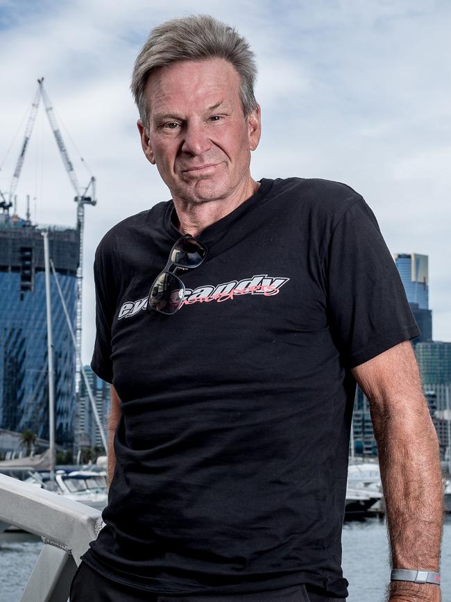 Sam Newman has put his foot in it again. Picture: Jake Nowakowski