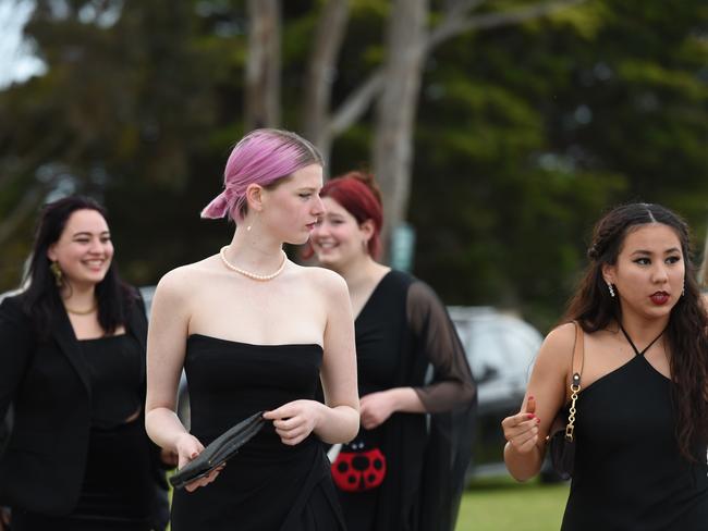 Matthew Flinders Girls Secondary College 2021 graduation. Picture: David Smith.