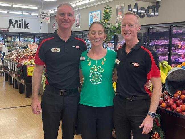 (From left) owners Clinton Church, Kath Church and Phil Hodge.