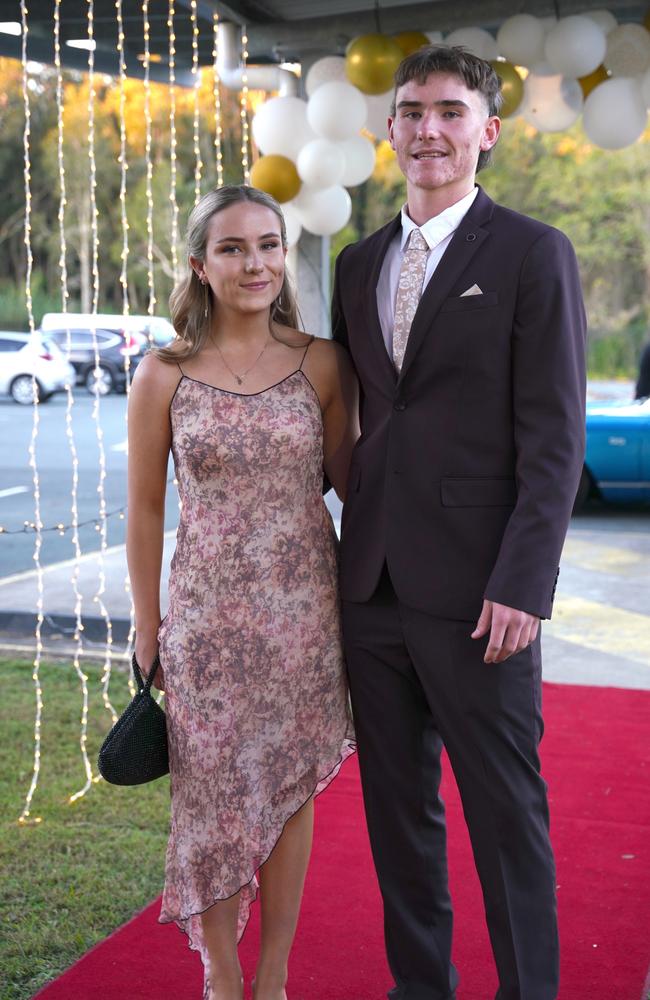 Students at the Coolum State High School formal 2023. Picture: contributed