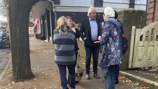 Victoria and Mark Kleeberg and Inga Vyacheslavovna White (right) appeared at Moss Vale Local Court on June 6.