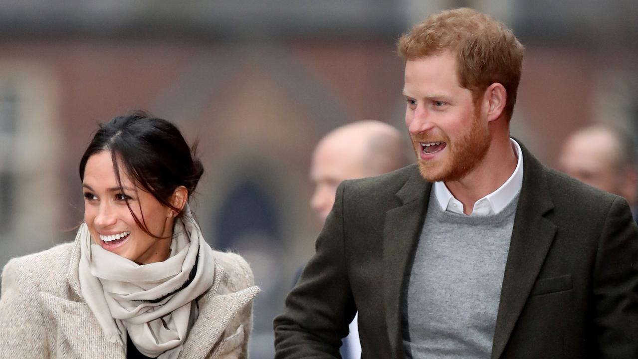 Meghan and Harry, pictured here in London before their royal exit, recently relocated to LA. Picture: Chris Jackson/Getty Images