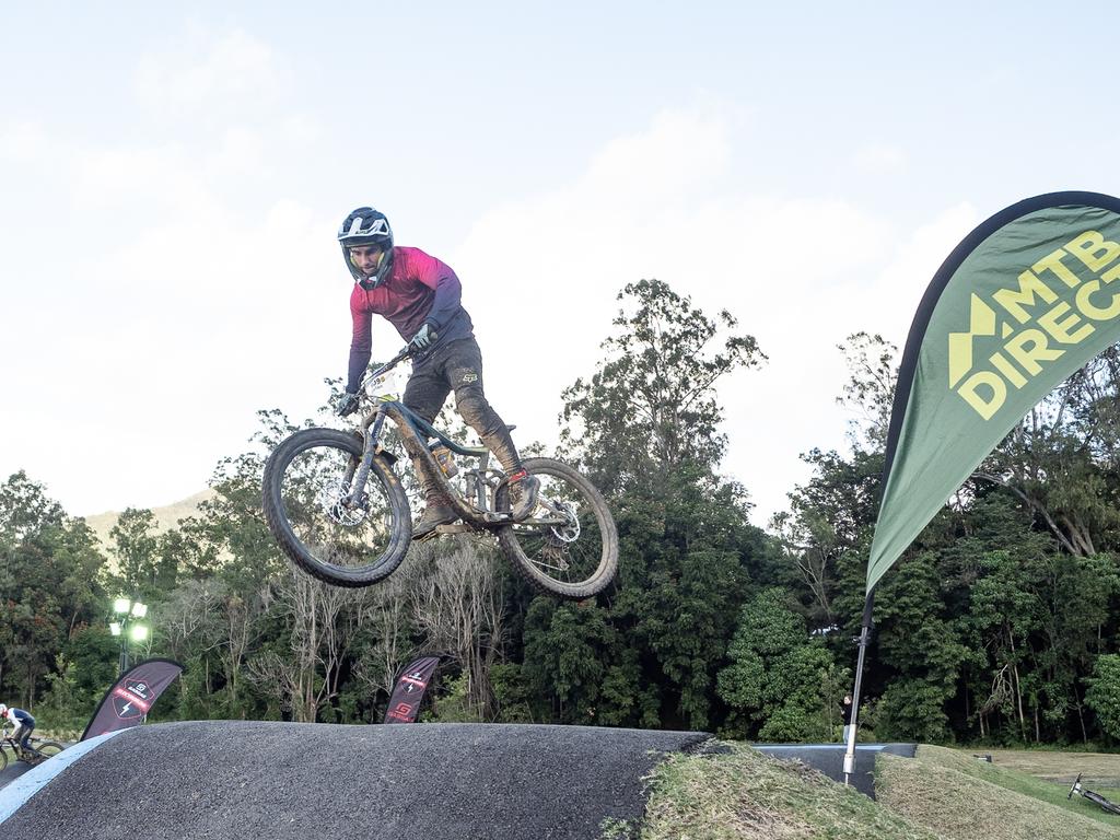 Mountain bike riders from across Australia descended on the Pioneer Valley at the weekend for the inaugural Rocky Trail Entertainment Fox Superflow at Finch Hatton in July, 2024. Picture: Rocky Trail Entertainment