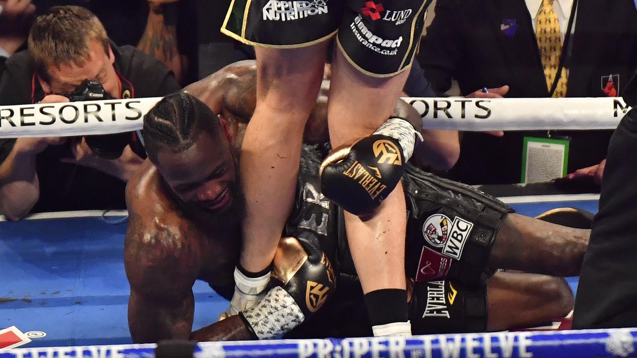 Deontay Wilder was demolished by Tyson Fury in their February bout.