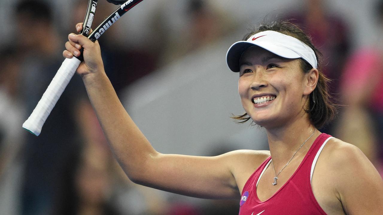 The world wants answers over Peng Shuai. (Photo by Fred Dufour/AFP)