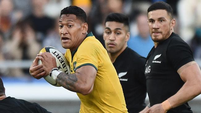 Israel Folau has had his contract torn up. Picture: Matt Roberts/Getty Images