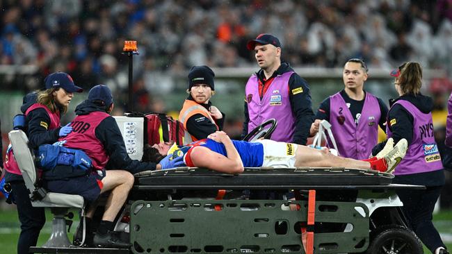 Angus Brayshaw’s future remains uncertain. (Photo by Quinn Rooney/Getty Images)