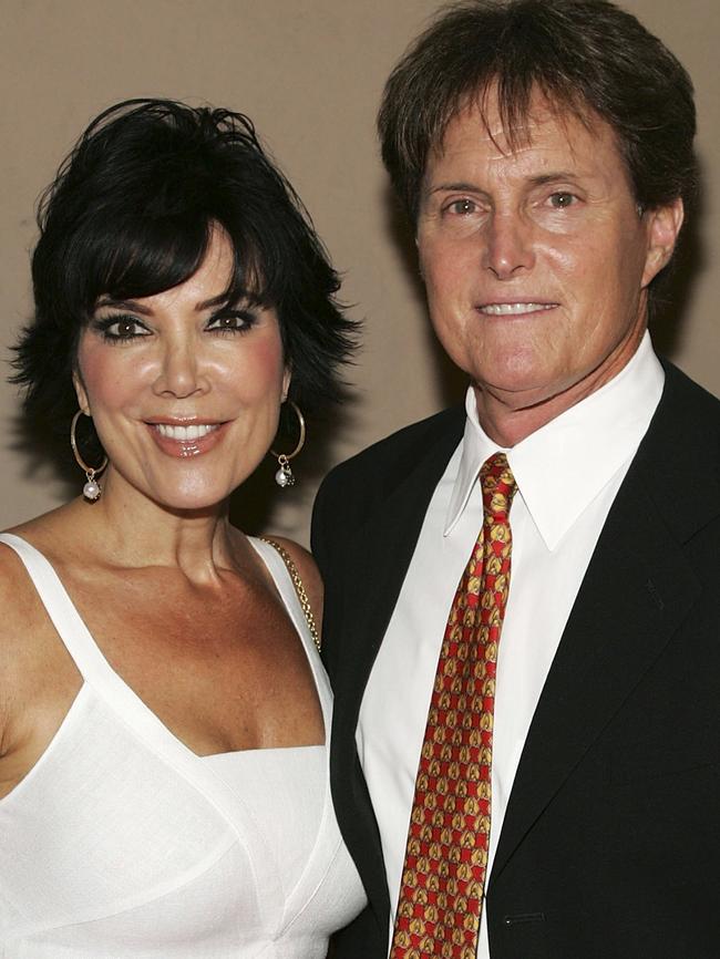 Bruce Jenner and Kris Jenner. Picture: Getty