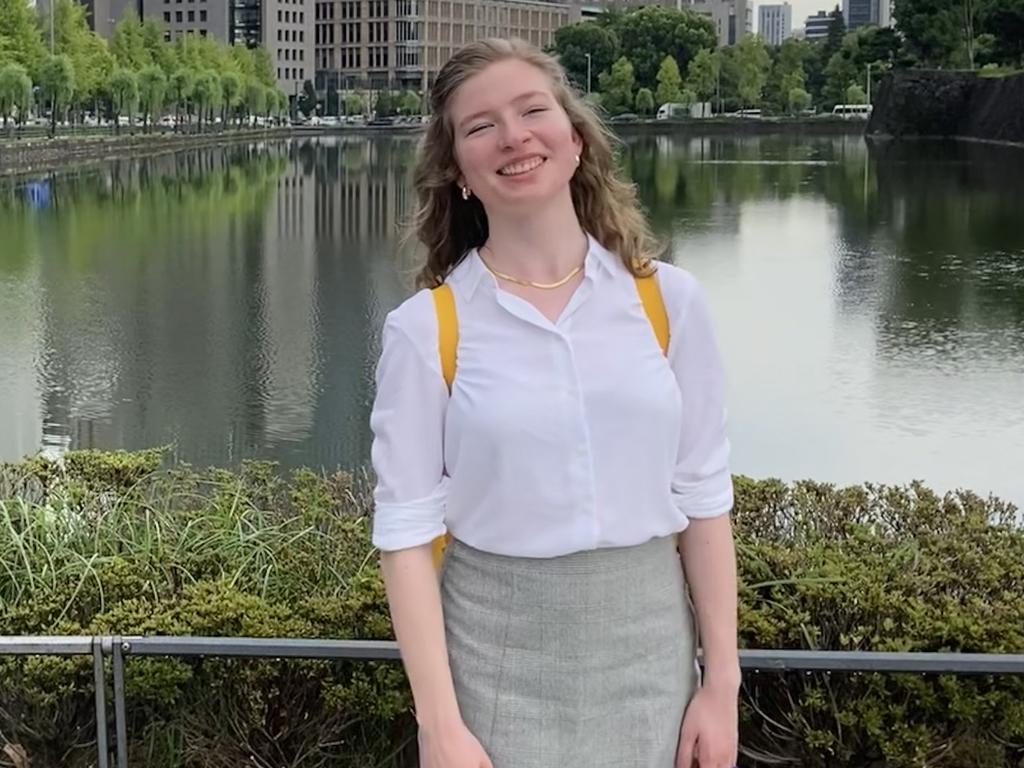 University student Zali Slunjski is one of the many young Aussies who are prioritising life experiences such as travel over saving. Picture: Supplied