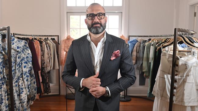 Australian Fashion Group’s new chief executive Michel Boutin. Picture: Keryn Stevens