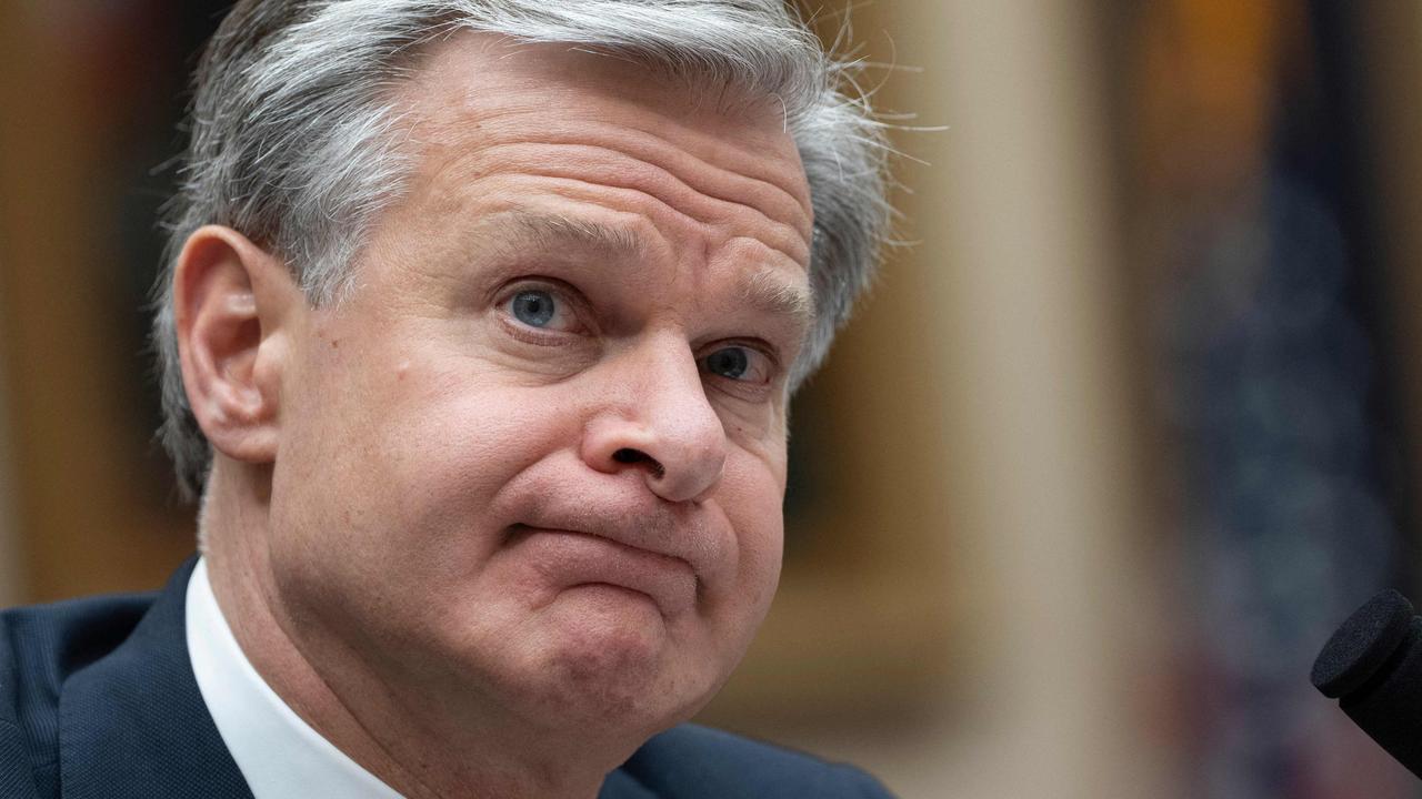 FBI Director Christopher Wray. Picture: Chris Kleponis / AFP