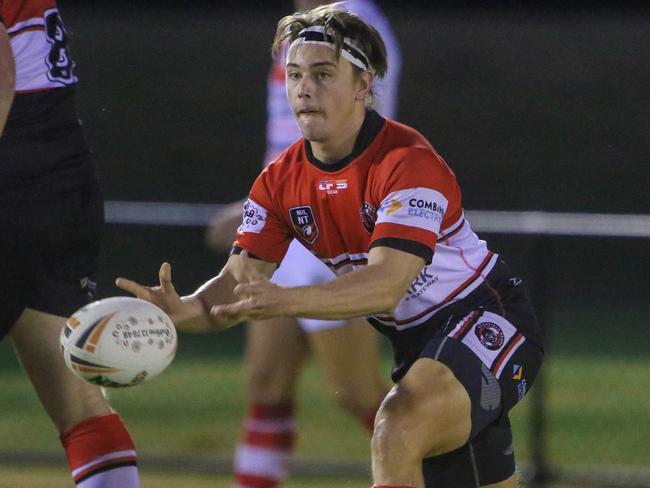 Robert Campbell had a big game for Litchfield against Nightcliff. Picture: Glenn Campbell