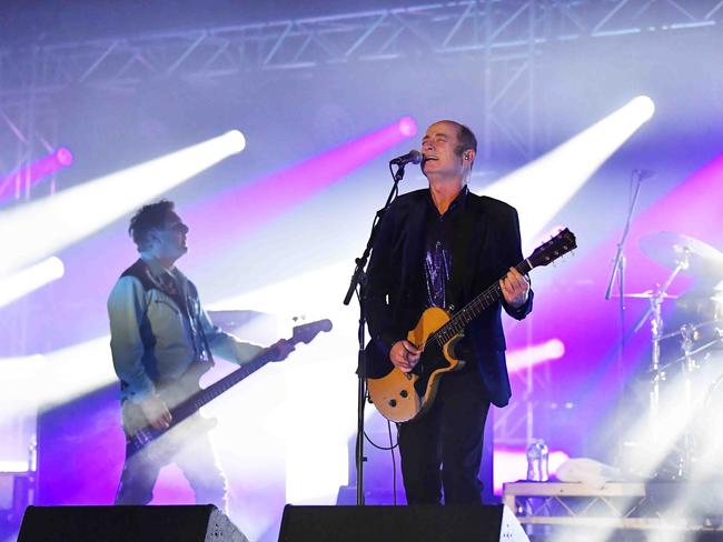 Hoodoo Gurus perform main stage at Gympie Music Muster. Picture: Patrick Woods.