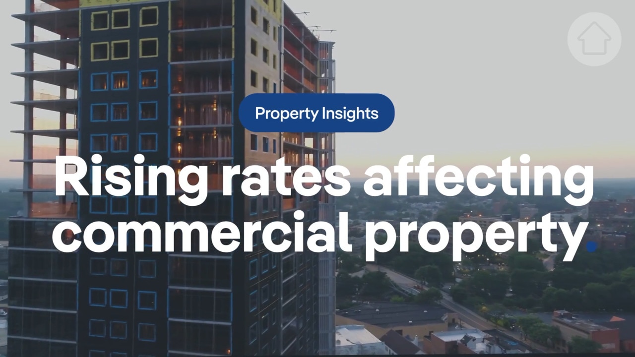 Rising rates affecting commercial property