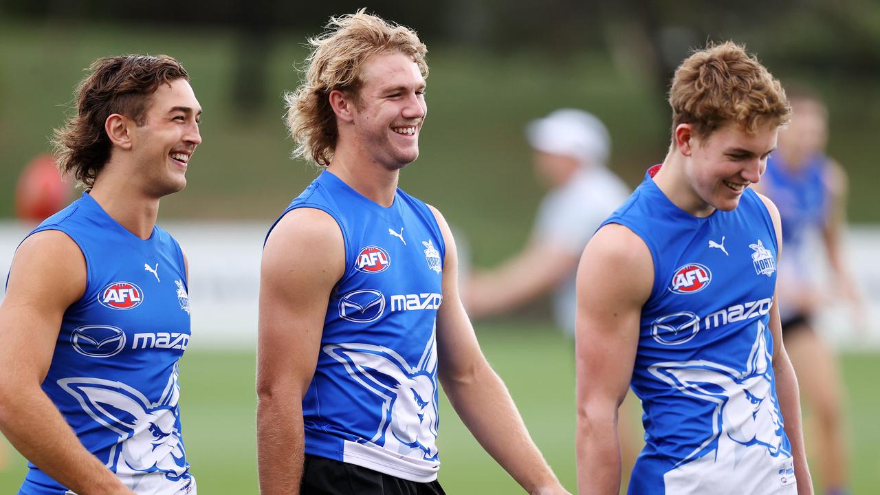 Jason Horne-Francis (middle) is ready to impact from Round 1.