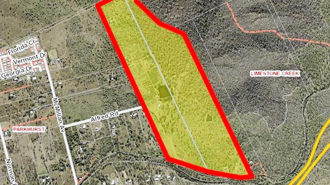 A subdivision at Parkhurst will provide large rural-style lots with the convenience of being close to town. Picture: Contributed