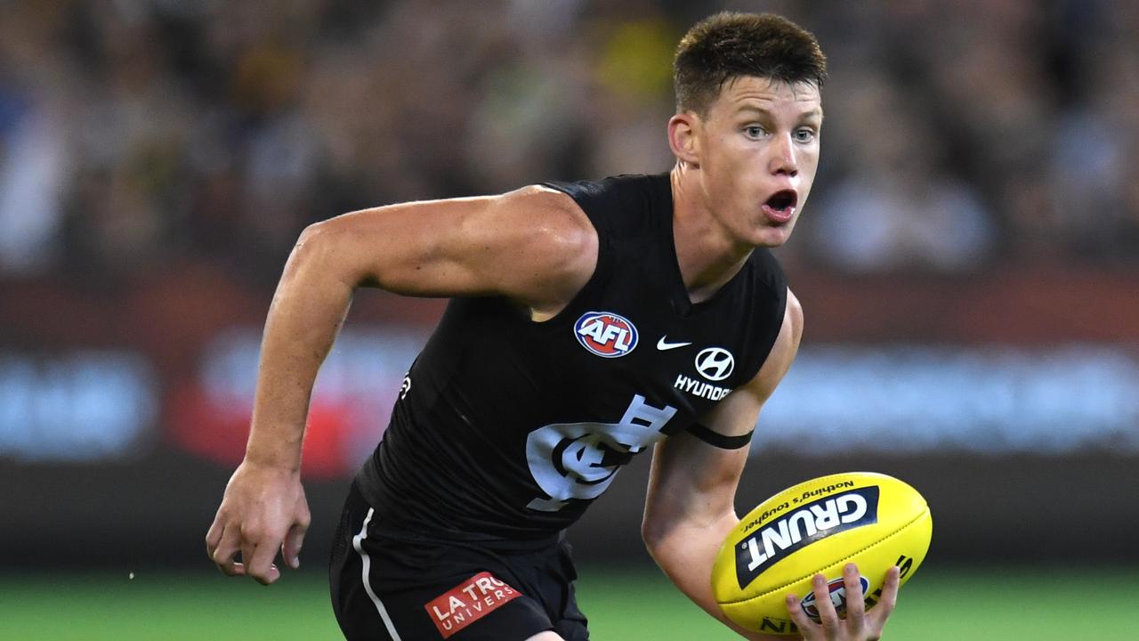 Sam Walsh has signed a contract extension at Carlton. (AAP Image/Julian Smith)