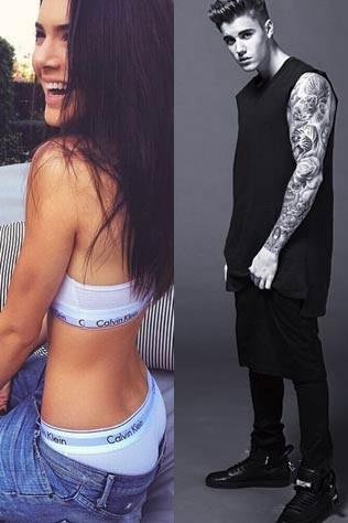 Kendall Jenner, Justin Bieber, Calvin Klein campaign, Calvin Klein