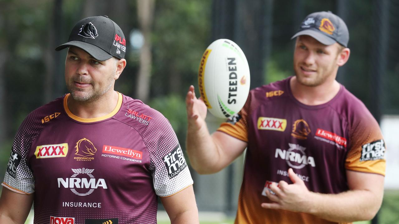 Anthony Seibold is confident Matt Lodge can play a key role at the Sea Eagles. Picture: Annette Dew