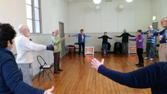 Waverton Hub hosted a free qigong session for retirees as part of Do Something! Day.