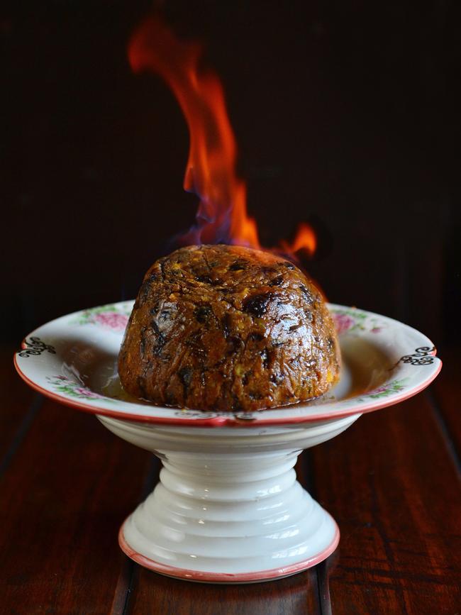 The hot take of Christmas puddings. Picture: Nicki Connolly