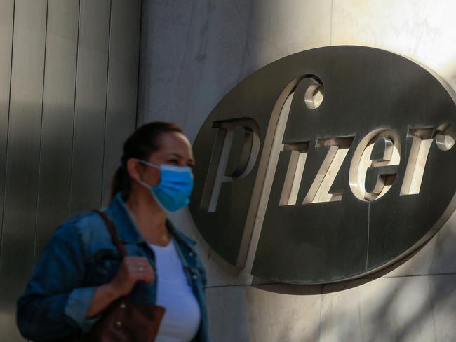 UWU also claimed Pfizer was seeking to alter workers’ shift times in addition to removing the fortnightly rostered day off for new starters. Picture: Kena Betancur / AFP